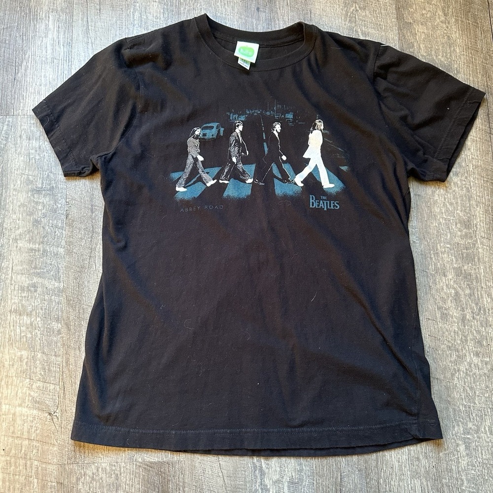 Vintage Y2K 2005 The Beatles Abbey Road T Shirt Adult Men's‎ Large EXCELLENT EUC
